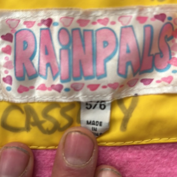 Rainpals raincoat size 5/6 adorable! - Picture 4 of 6